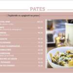 Menu 6ÈME CAFE Marrakech June 2023 220200